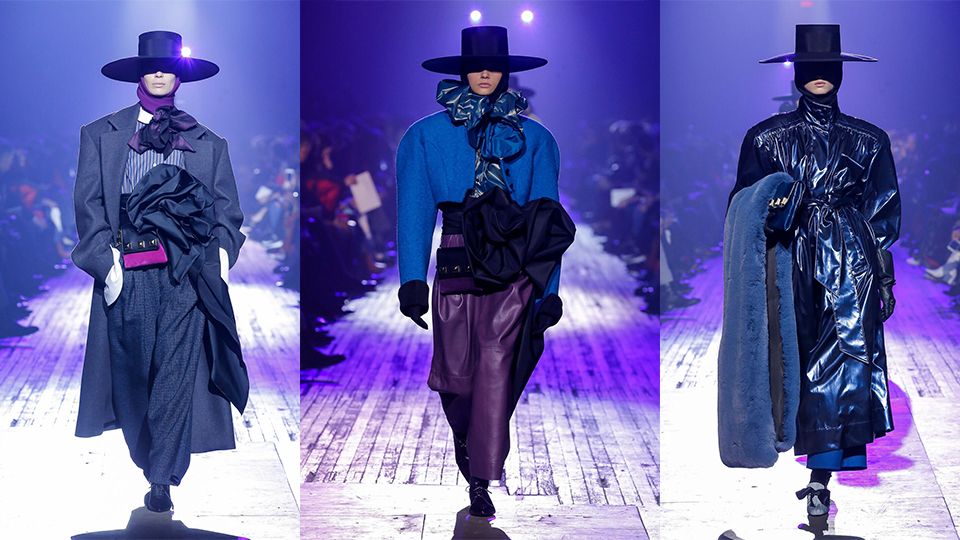 從Marc Jacobs大秀搶先看2018秋冬怎麼穿！多層次、誇張復古肩線設計，越誇張越時尚！
