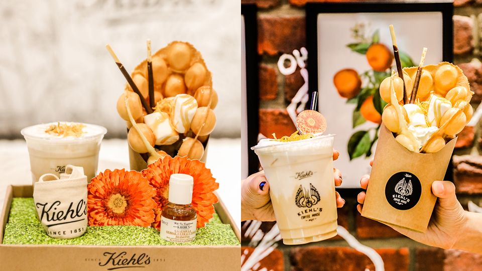 Kiehl's Coffee House推出1周年限量甜點！超好拍金盞花雞蛋仔和咖啡買一送一不能錯過～
