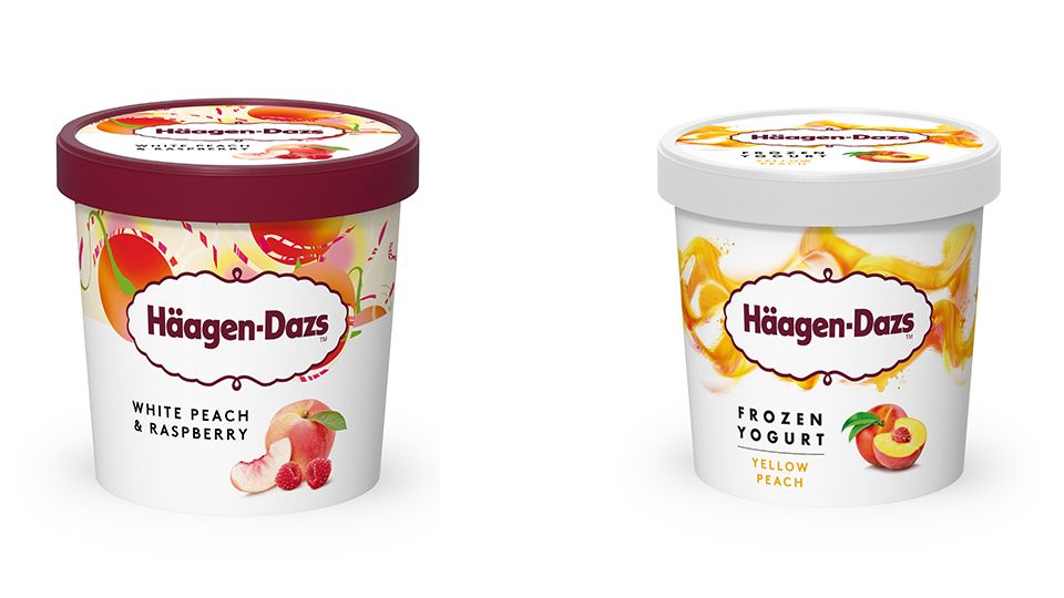 Haagen-Dazs 花甜小巴快閃晶華，現場就可以試吃夏日新口味，這二款口味絕對讓你直呼好清爽！