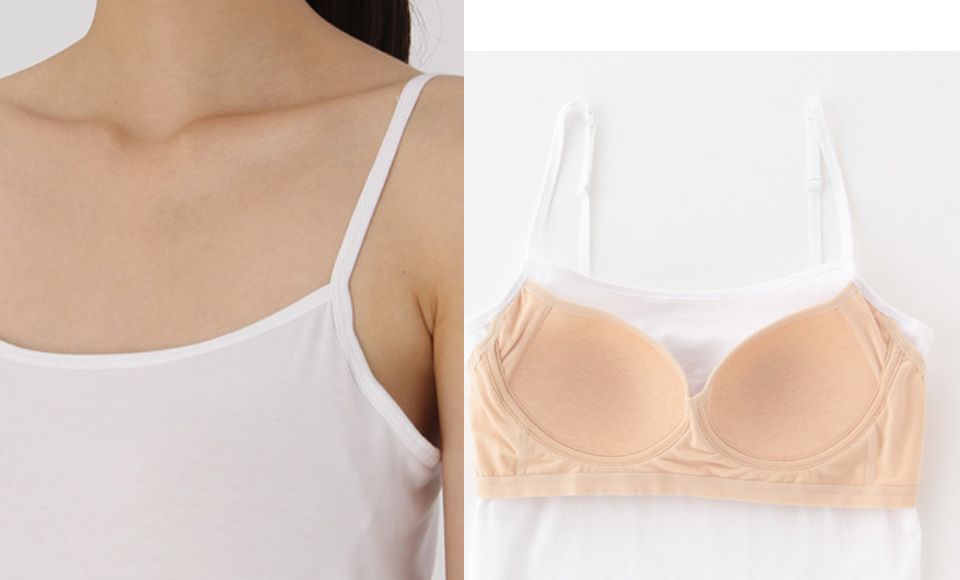 5個夏天「含罩杯bra背心」網路人氣款推薦指南！舒服無感、集中有溝一次整理