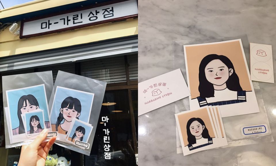 這樣的＂韓系證件照＂你見過嗎？釜山必訪踩點地마가린상점！