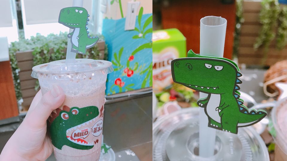 萊爾富X雀巢攜手聯名！新加坡國民飲料「美祿恐龍冰沙」超消暑