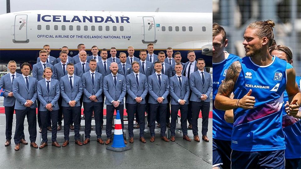 2018世足賽冰島隊，與足球大神梅西打成1：1平手！6位世足帥哥就是要看好看滿啊！
