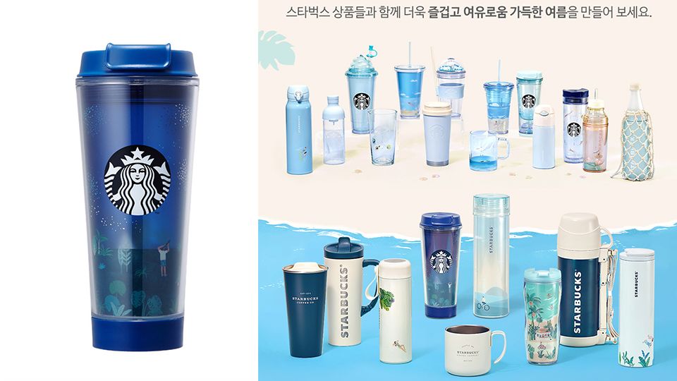 韓國星巴克夏日限定新品！代購界超夯鳳梨、療癒藍！