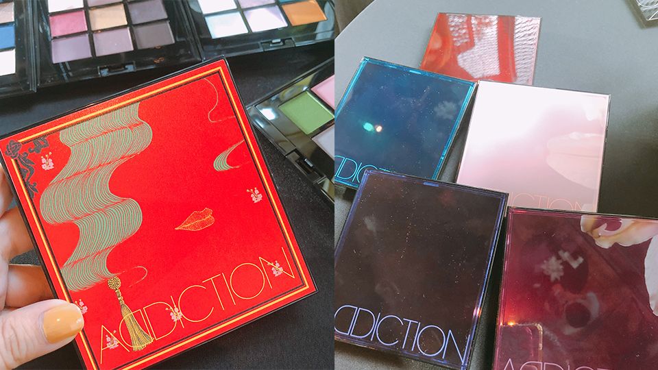 Addiction推出「眼影盤」啦！六盤六色外表，其中一盒超級中國風！