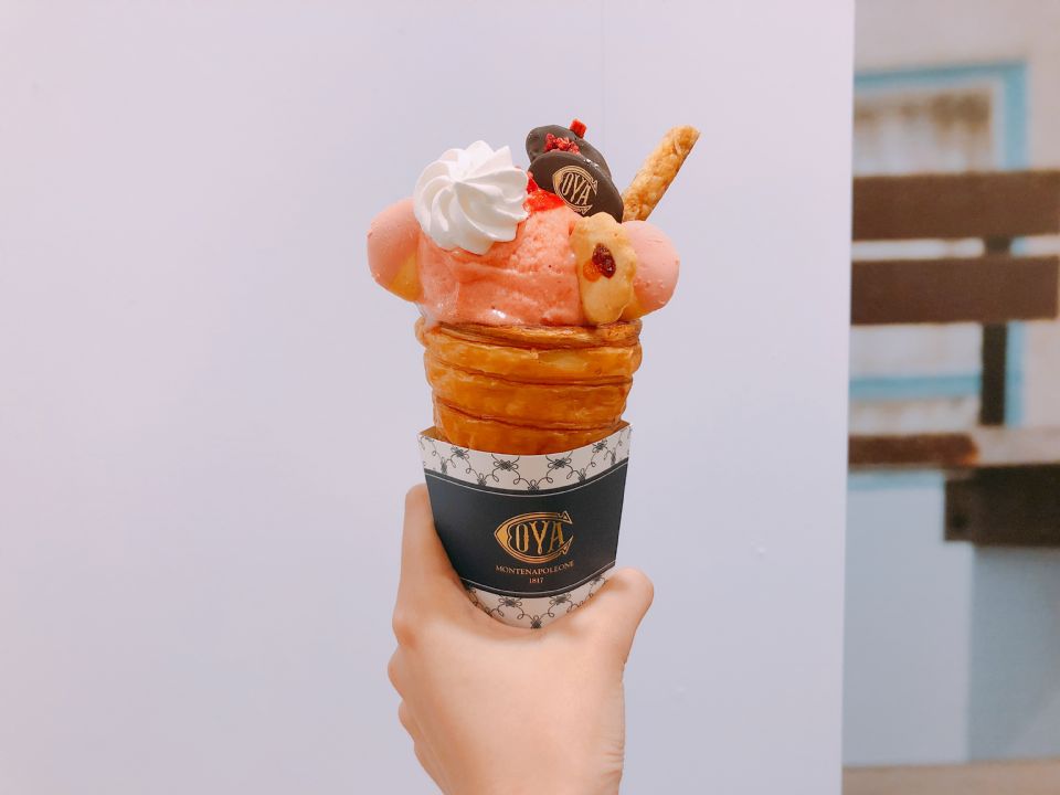COVA可頌甜筒冰淇淋獨家推出，IG洗版超浮誇甜點！超猛優惠千萬別錯過~
