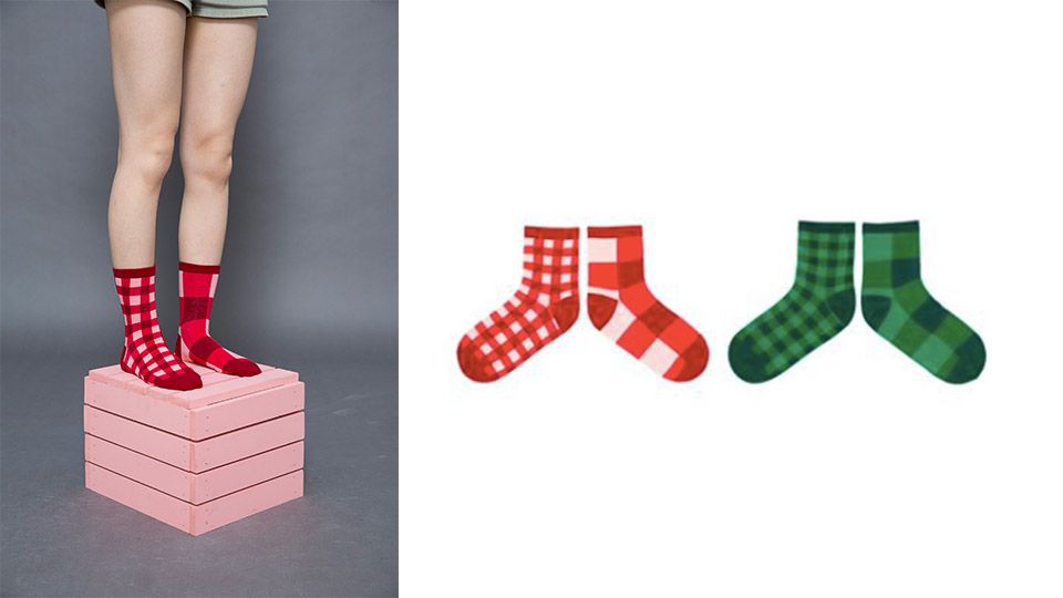 台灣原創品牌「TwinSocks雙胞胎襪」紅到日本！不對稱襪讓你更有型