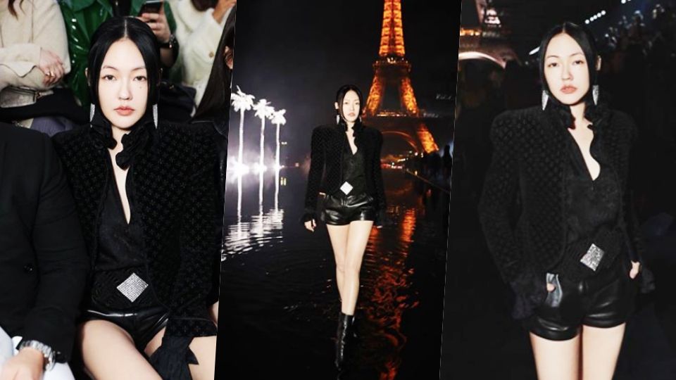 巴黎時裝週 鐵塔前小S、李聖經、戚薇的黑色時尚～看他們如何黑的不低調！