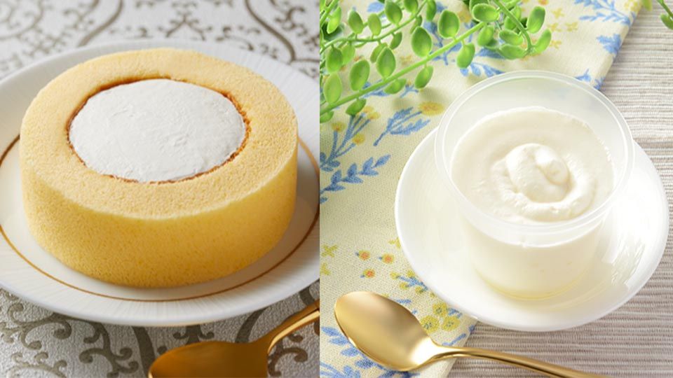 日本新推出「蛋糕捲內的奶油」，這些「只有部分的甜點」怎麼都那麼誘人~