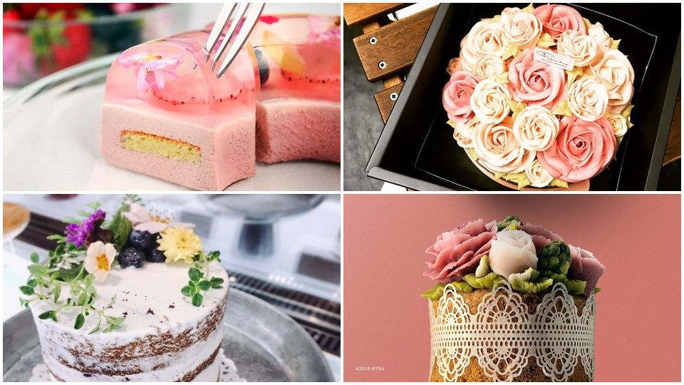 最浪漫「花瓣蛋糕」夯店特搜！外型絕美又好吃，氣氛100%達陣！