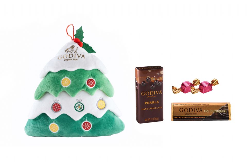 GODIVA聖誕倒數日曆巧克力限量登場，聖誕系列每款都好想擁有！