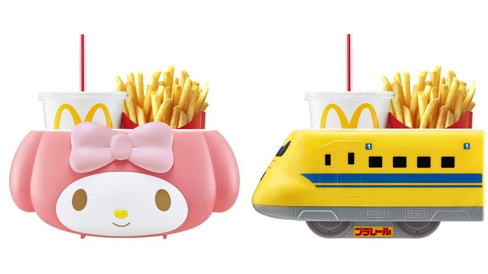 日本麥當勞推出「Melody飲品薯條方便筒 」，美樂蒂粉絲們一定要搶！