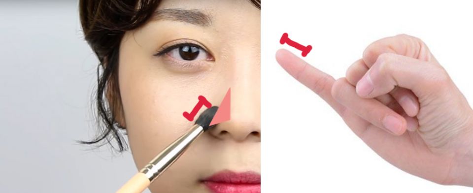 最適合拿來刷鼻影的刷具形狀＋挑選準則！+鼻影粉推薦