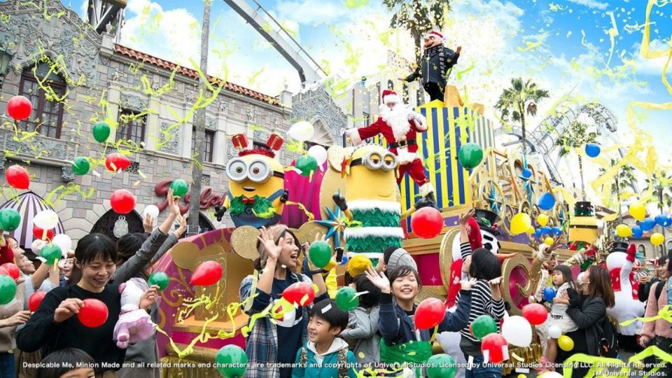 2018聖誕節日本環球影城限定活動熱鬧登場！快來參加黃色的小小兵派對！