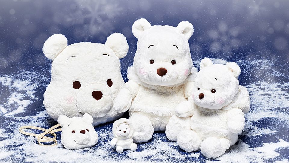 維尼控必收!日本迪士尼冬季限定「雪白小熊維尼」周邊，萌到讓你想抱緊處理！