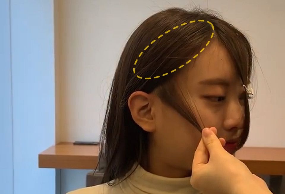 超簡單3步驟手殘也能自己剪！韓國髮型師分享「小臉瀏海」關鍵tips！