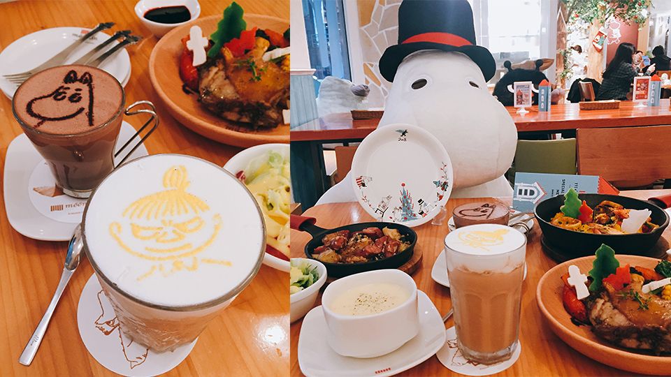 嚕嚕米陪你同桌吃聖誕大餐!主題餐廳Moomin Café聖誕跨年套餐!
