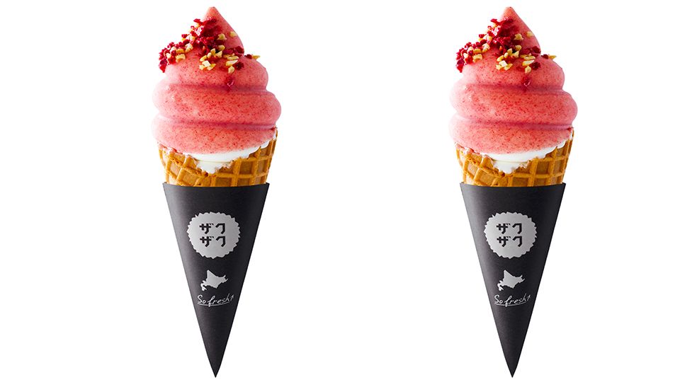 ZAKUZAKU推莓果巧可霜淇淋、萌雪牛乳霜淇淋，台灣首度上市絕對要嚐！