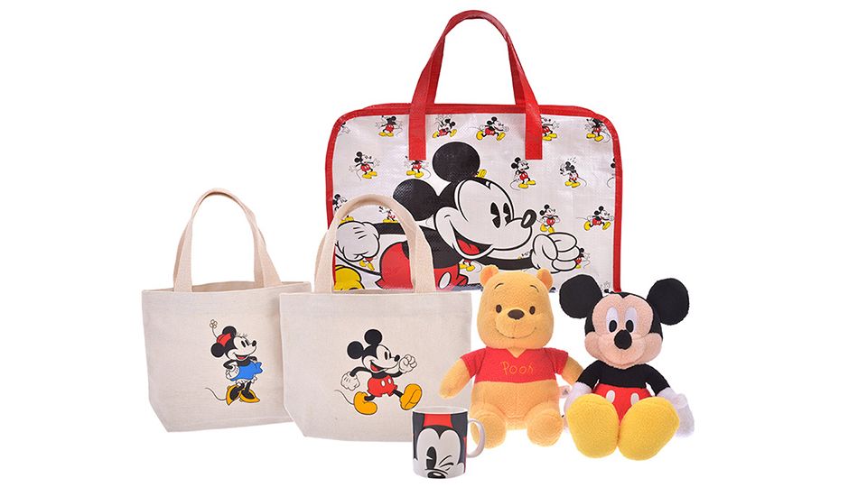 日本迪士尼2019年超值福袋來了！每袋都有大娃娃和托特包！