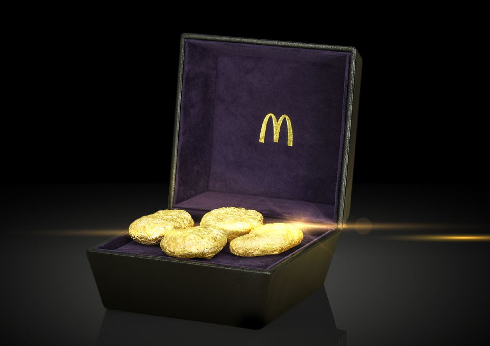 麥當勞辣味鷄塊限量回歸！還有999純金麥克鷄塊要送給你！