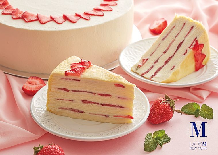 Lady M草莓季超美味登場啦！草莓千層蛋糕不能錯過之外還有全球獨家款！