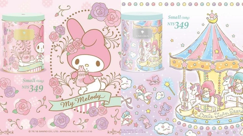 「UNICORN×三麗鷗」再推限量新款爆米花罐！超可愛童話風包裝必敗！