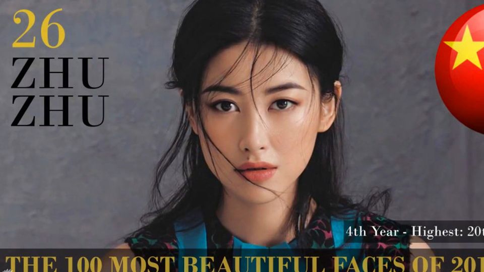 中國最美臉蛋「朱珠」，連續7年榜上有名！最新入圍亞太有誰