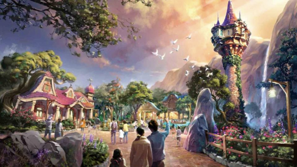 東京迪士尼將擴增5大園區！冰雪奇緣、美女與野獸、魔髮奇緣、彼得潘等夢幻場景公開！