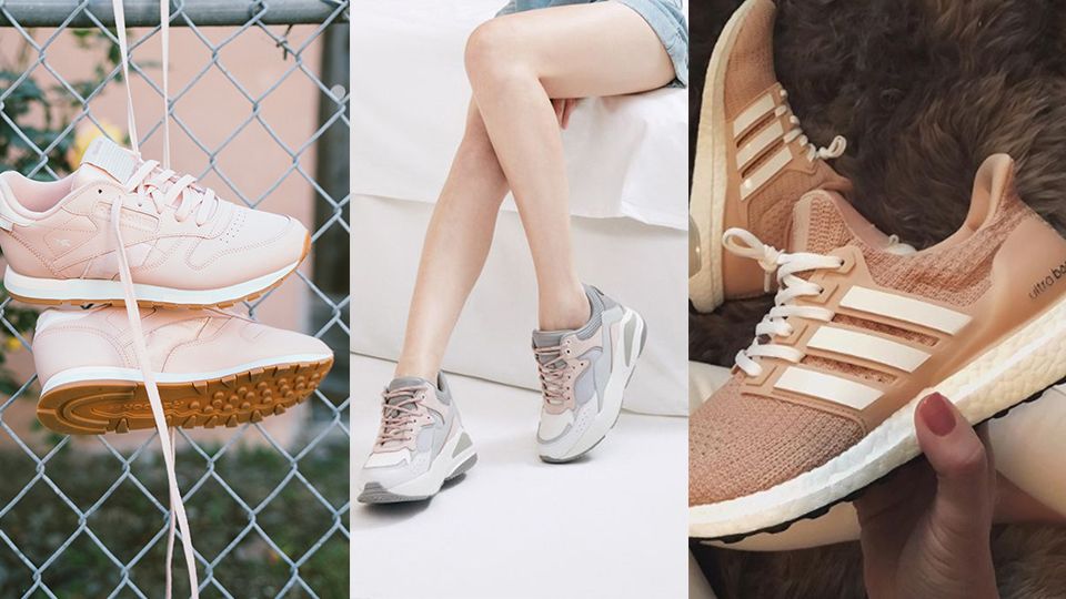 除了老爹鞋，2019更該知道這些運動鞋！粉嫩襯膚色，不僅運動必穿還超時尚