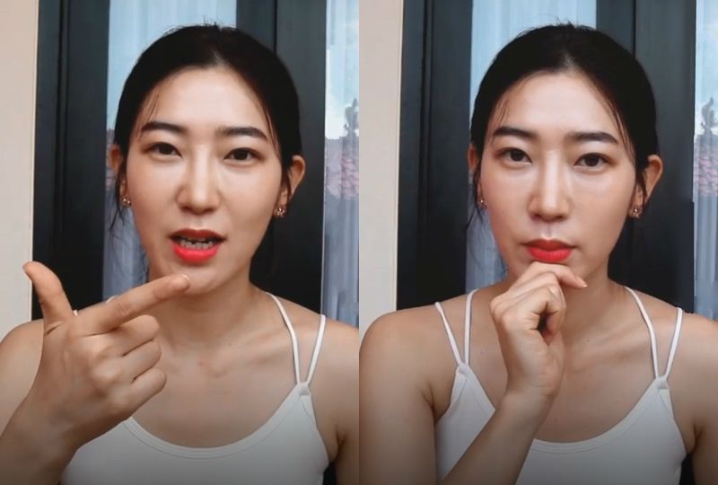 圓臉女孩必學！韓國網美教練示範瘦臉瑜珈，4個動作臉變緊實超有感！