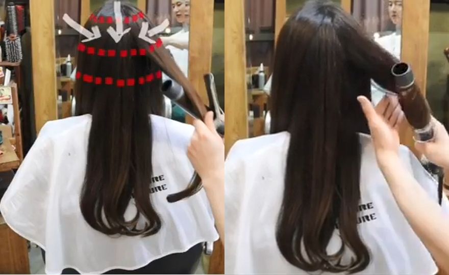 韓國髮型師神級電棒技巧！記住「三條線」，手殘也能捲出女神大波浪！