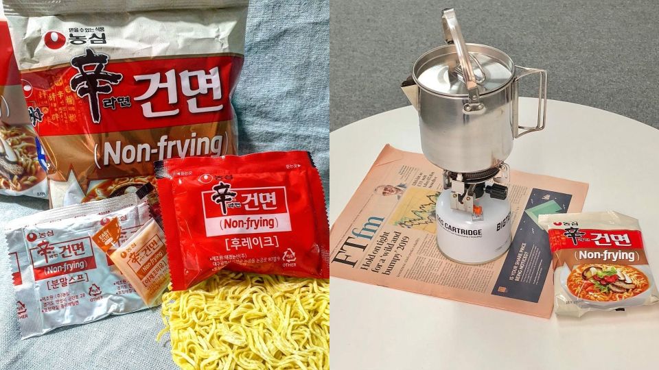 韓國農心推出「低熱量、非油炸」辛拉麵！熱量少了200大卡，吃宵夜不用再有罪惡感～