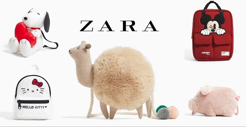 爆紅ZARA「豬豬包」出新款啦！還有米奇、Kitty、羊駝包都超燒！