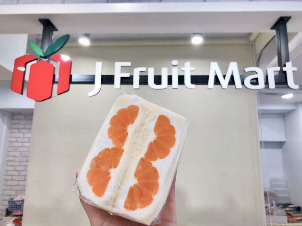 日本夫妻開的「J Fruit Mart 水果三明治」超熱門