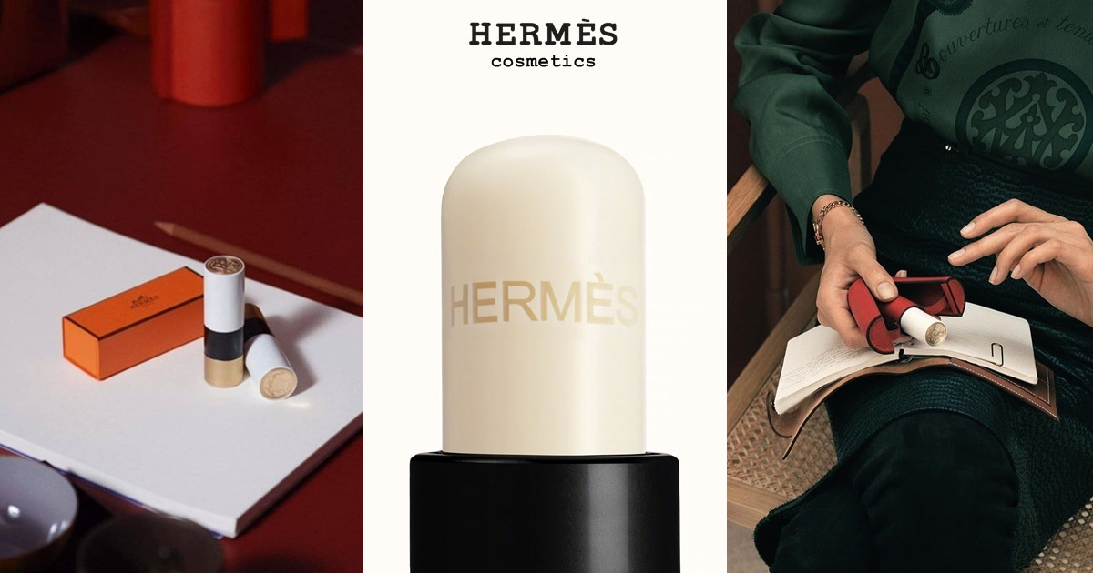 Nt3000 入手愛馬仕 Hermes夢幻逸品 護唇膏 絕美鍍金 Hermes刻紋 3 4上市必鎖定 Beauty美人圈