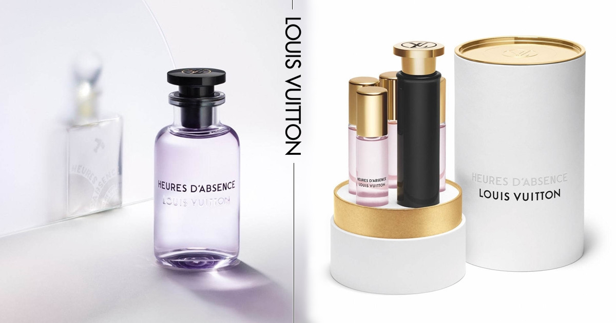 LV「Heures d`Absence」新香登場！茉莉×玫瑰香調、夢幻丁香紫瓶身 