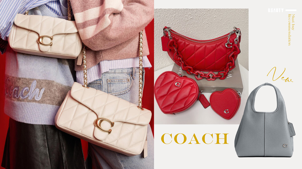 COACH◇ルーナーニューイヤースモールジップケース/パイピング剥がれ