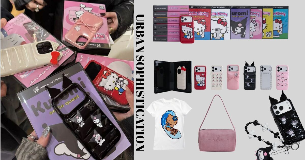 Urban Sophistication Hello Kitty 正規品 the-puffer-case-hello-kitty-