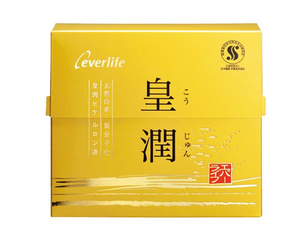 日本NO.1「everlife皇潤美膚營養錠」LG生活健康獨家銷售