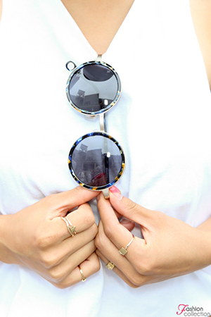 今夏最想購入的「圓形鏡片＆鏡型太陽眼鏡」！