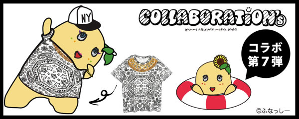 ​SPINNS「COLLABORATiON’s」發表聯名T-Shirt！