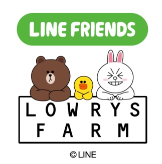 熊大、兔兔角色變成了「LOWRYS FARM」的商品了！