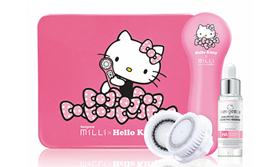 Neogence MiLLi x Hello Kitty 潔膚儀禮盒限量登場！