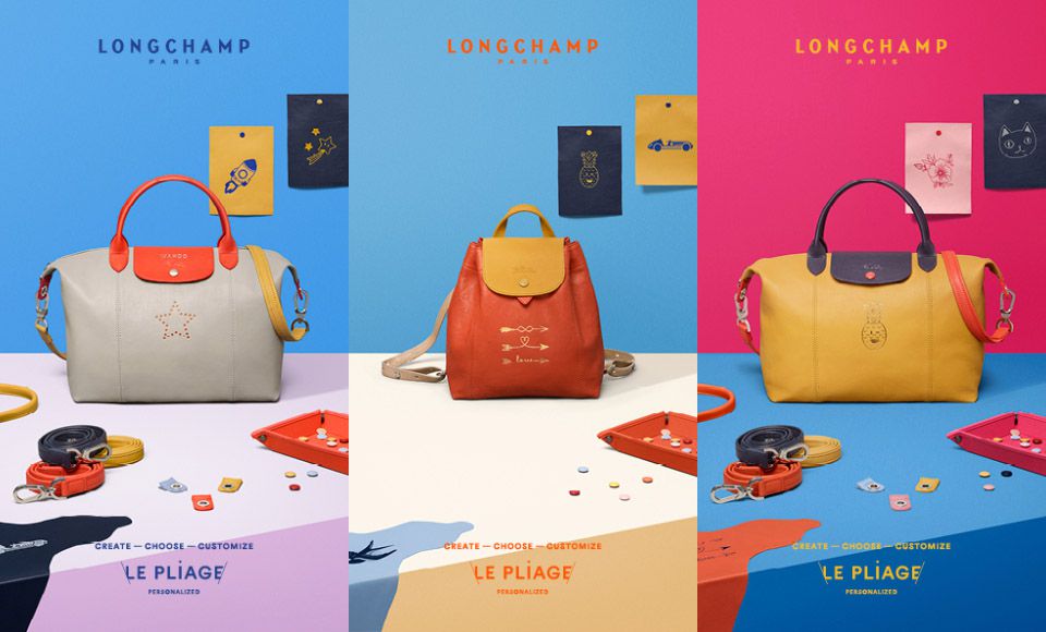 Longchamp春夏訂製包快閃來襲！配色、刻字、圖騰都由你來選