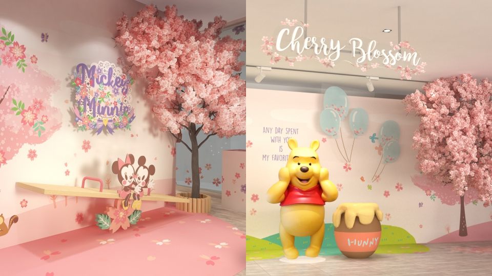 台灣專屬限定！迪士尼搭上櫻花季，推出快閃店和超可愛卡通商品，迪士尼粉快衝一波！