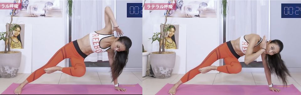 日本教練居家瘦腰運動，3分鐘練馬甲線！