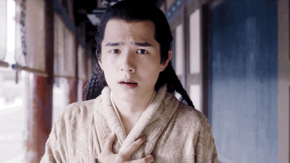 古裝劇中的「吐血美男」4:劉昊然 飾演《九州縹緲錄》呂歸塵(阿蘇勒)