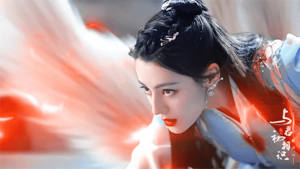 古裝劇女星演「九尾狐」1:迪麗熱巴 飾演《馭鮫記之與君初相識》紀雲禾