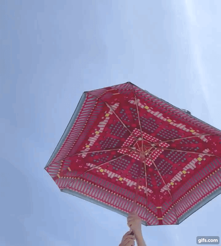 日本絕美「方型寺廟雨傘」亮相!靈感來自日本七重塔,精緻又別具意義