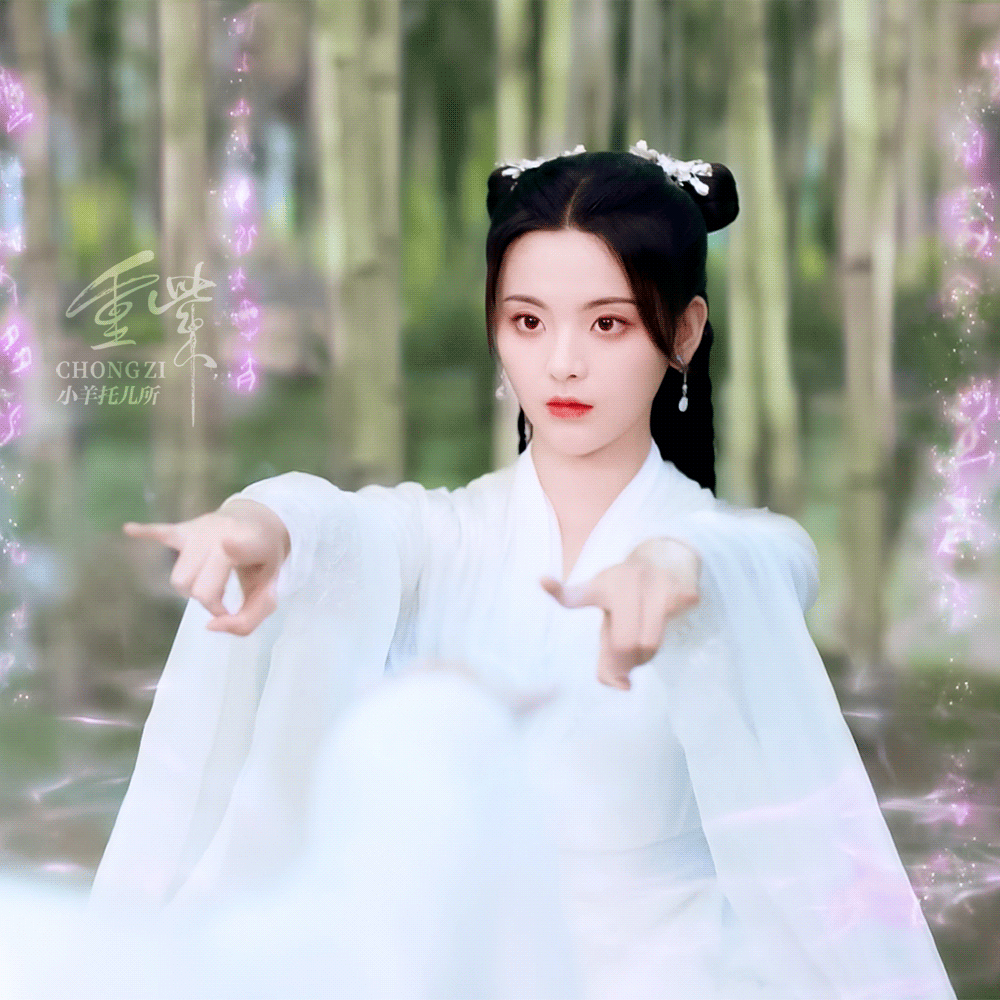 古裝仙俠劇9位傻白甜女主!《重紫》楊超越演得尷尬,趙露思演得討喜,趙麗穎演得靈動
